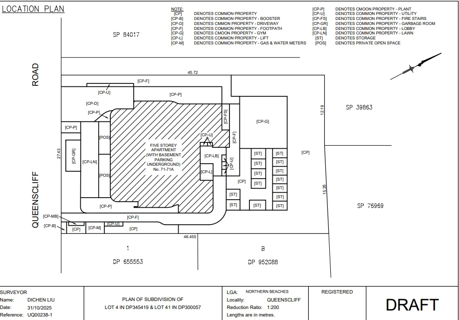 strata subdivision